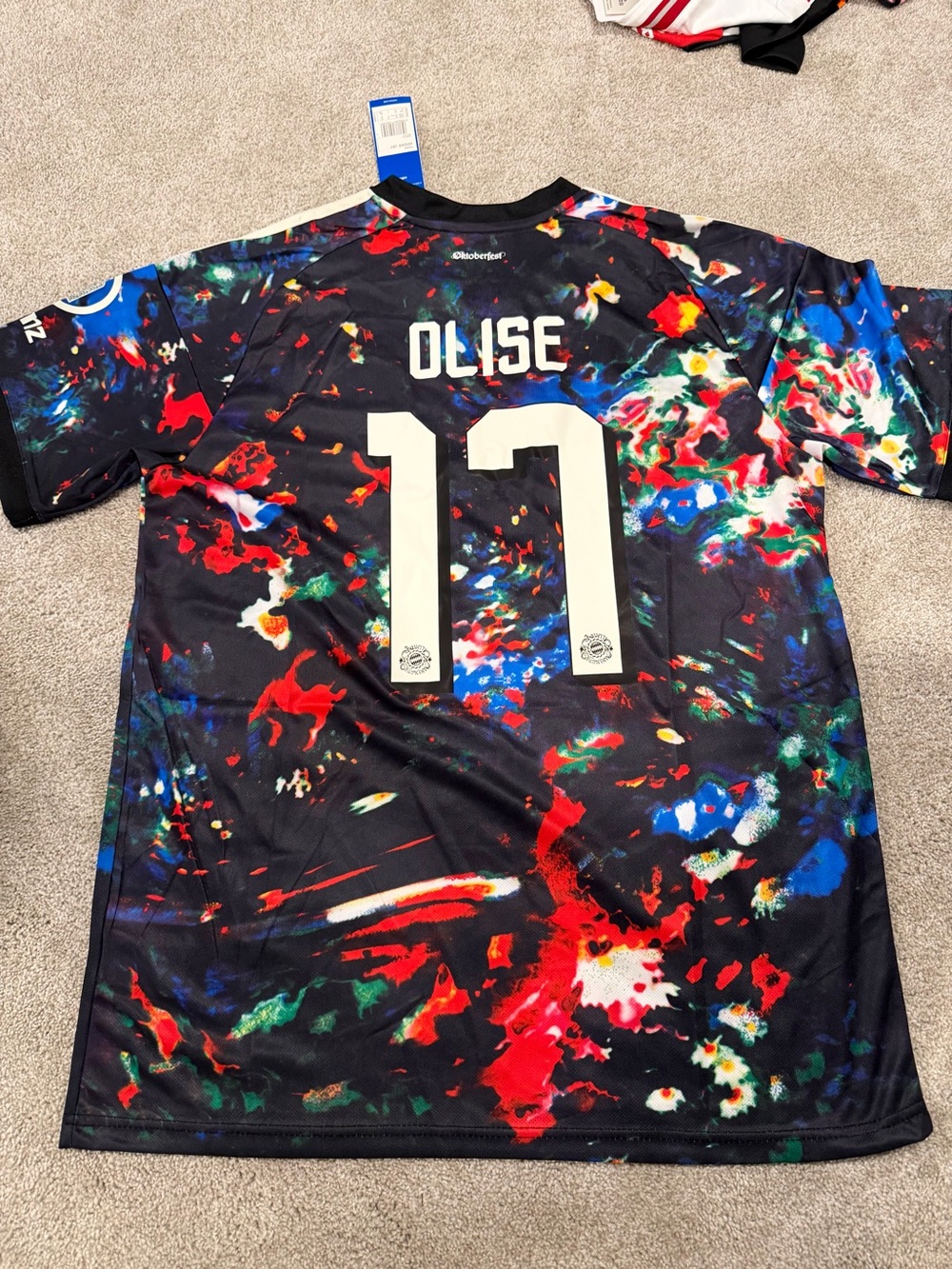 AdidasFC Bayern Munchen 26/27 Oktoberfest OLISE soccer jersey slim fit